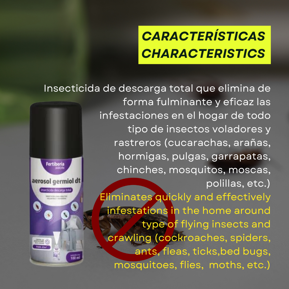 Insecticida Descarga Total 100 ml - Fertiberia_1