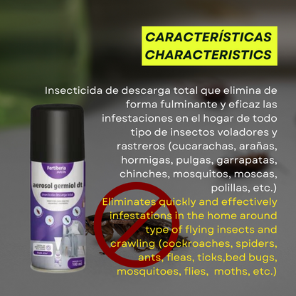 Insecticida Descarga Total 100 ml - Fertiberia_1