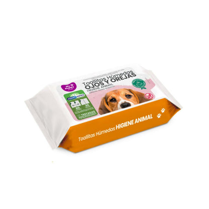 Toallitas Húmedas Ojos y Orejas Higiene Animal My Puppy, Salustar, 30/60 uds