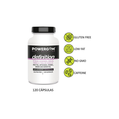 Definição de drenagem Powergym 120 cap