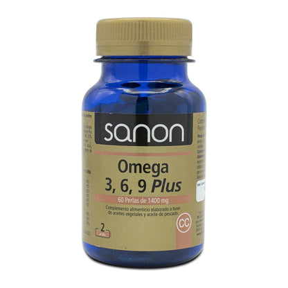 Ómega 3,6,9 mais SANON 60 pérolas 1400 mg