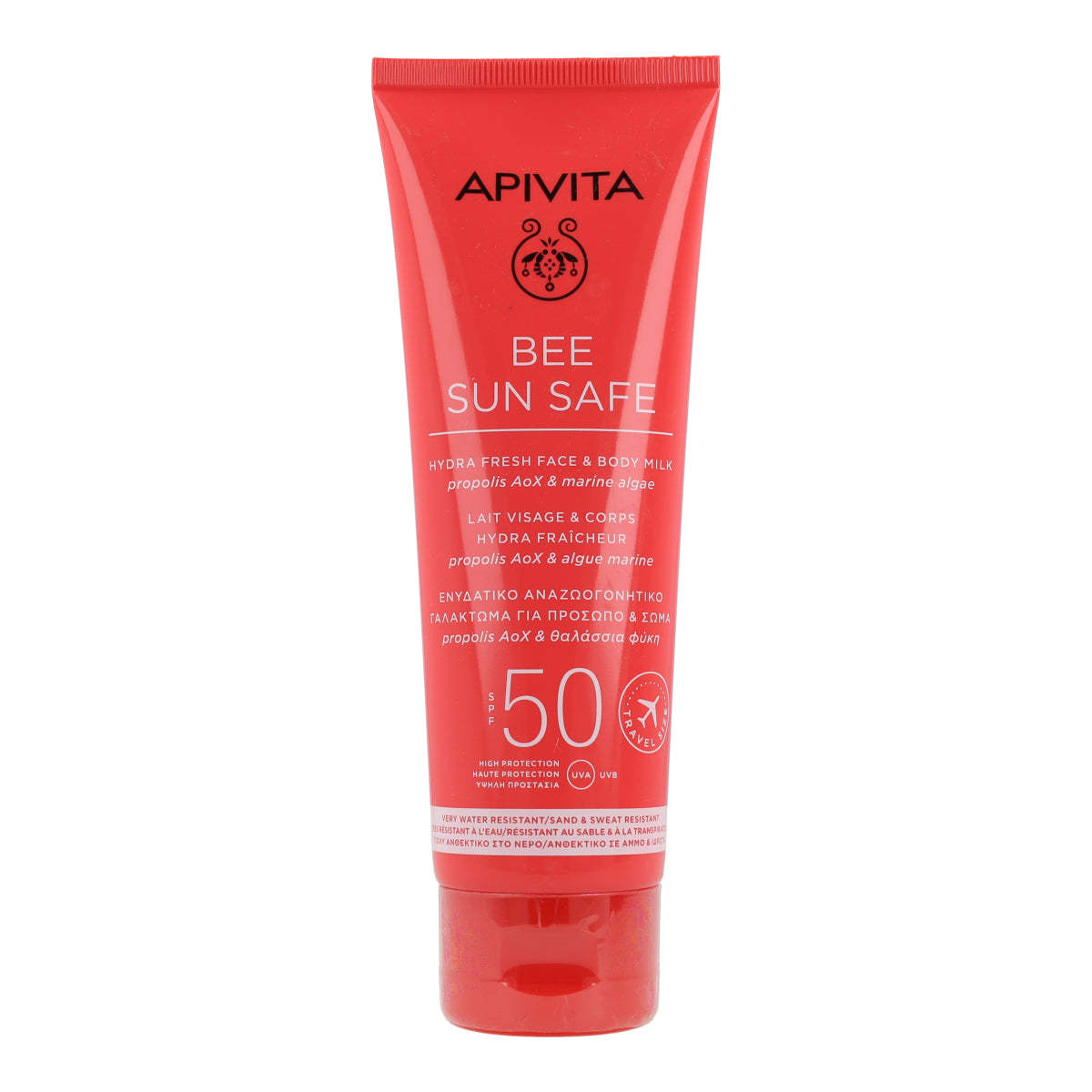 Leche Solar Hydra Fresh SPF50 Apivita 100 ml