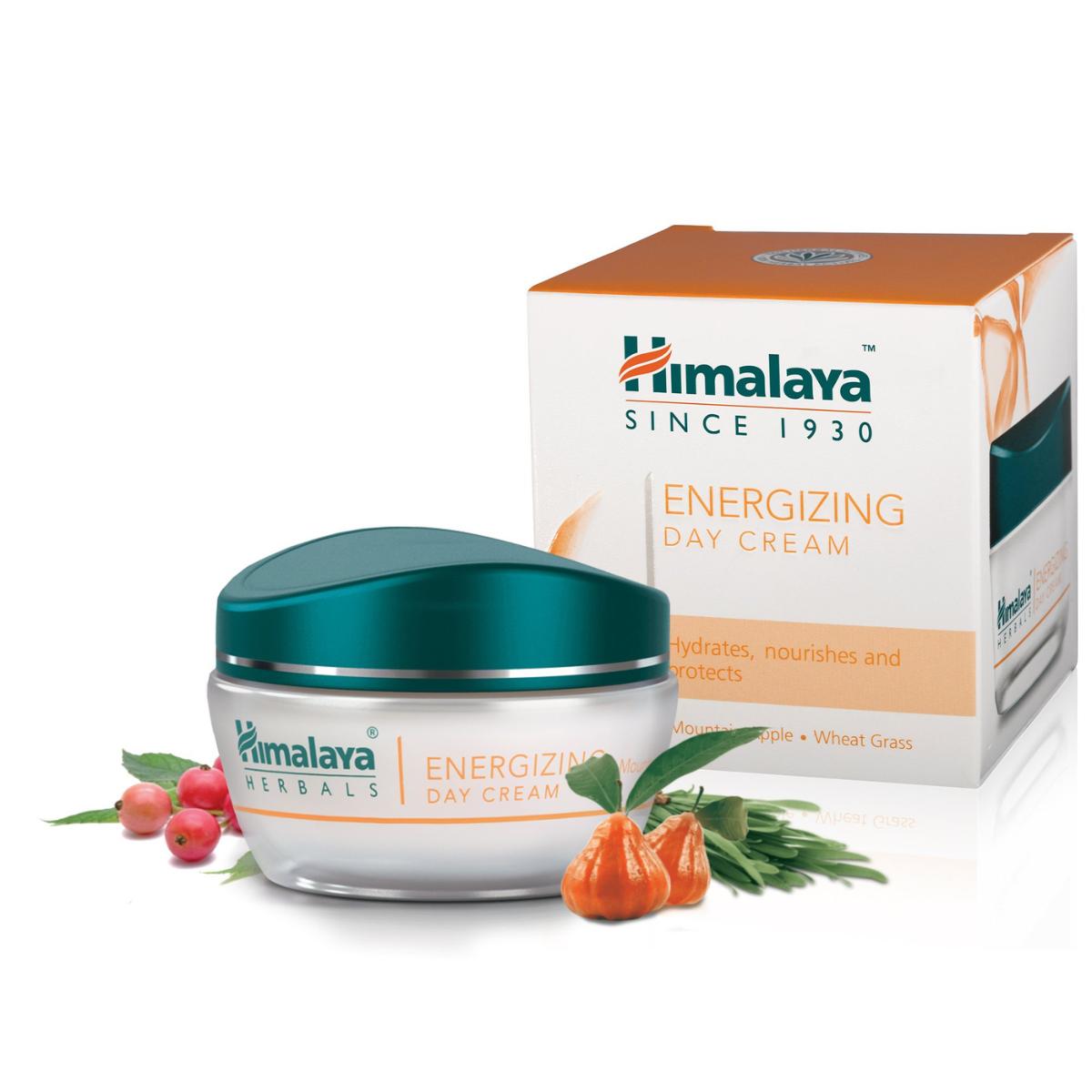 Creme Diurno Energizante Herbal Himalaya Mass 50 ml