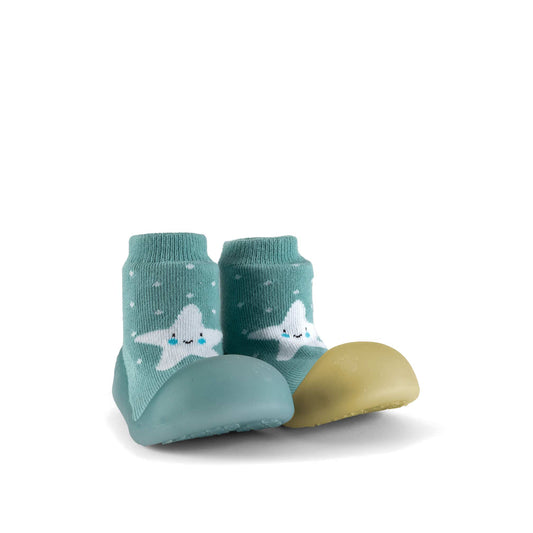 Zapatos De Bebé Que Cambian De Color Con La Luz Del Sol Blue Starfish Bigtoes Chameleon L (21,5)_0