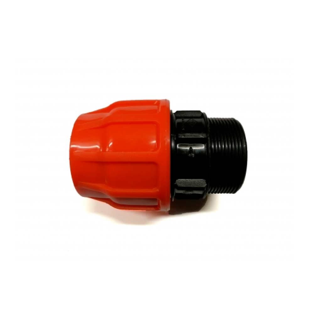 Enlace Rosca Macho Para Manguera Plana Layflat - 4 X Layflat 103mm_0