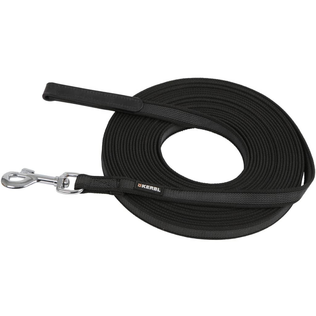 Kerbl Correa De Remolque Para Perro 10 M Goma Negra 81045_1