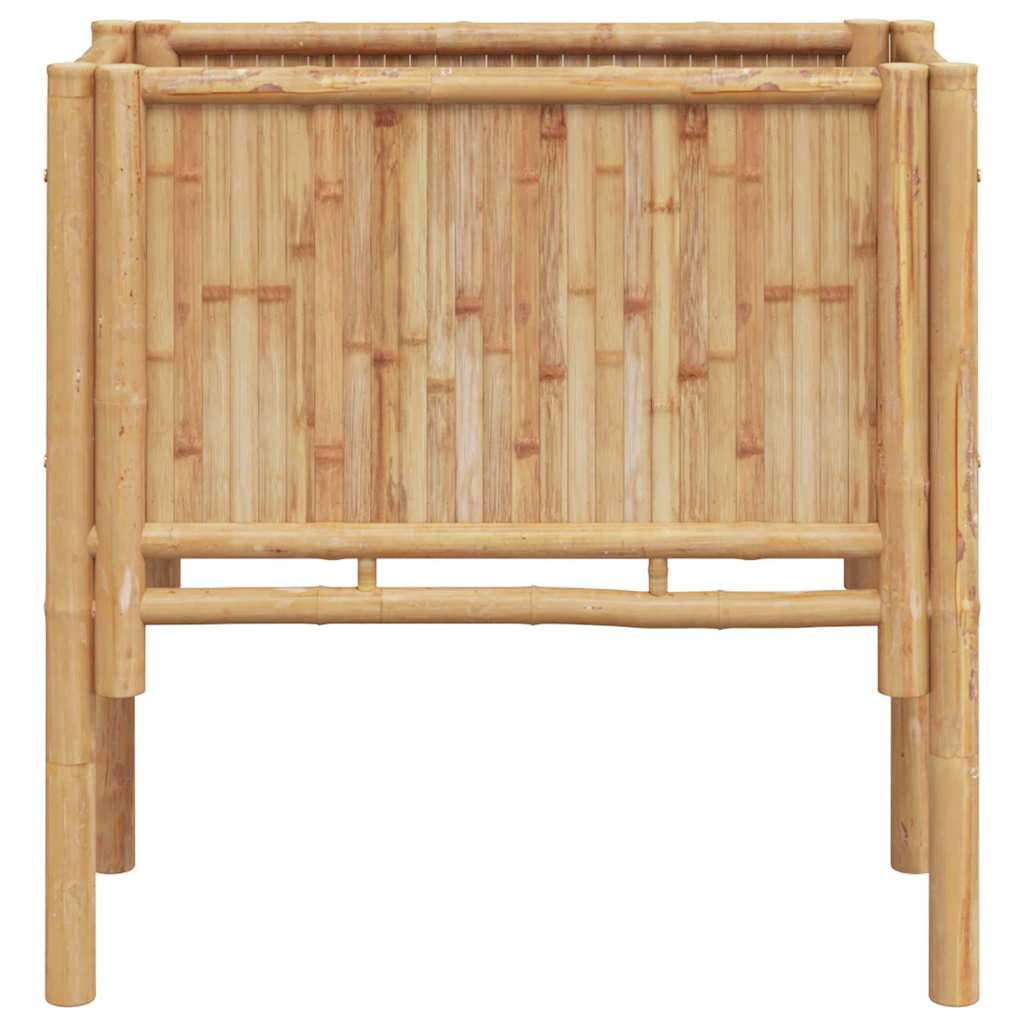Cama Elevada Marrón 70 X 35 X 70 Cm Bambú_4