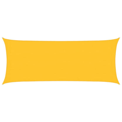 Vidaxl Toldo De Vela Rectangular Hdpe Amarillo 160 G/m² 2x4,5 M_0