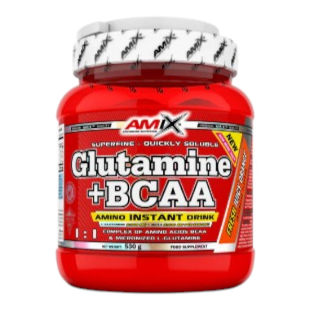 Glutamine + Bcaa 530 Gr Naranja_0