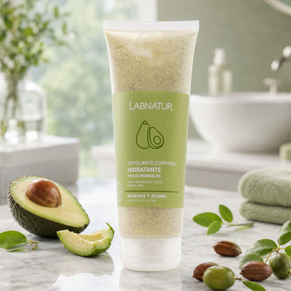 Exfoliante Corporal de Aguacate y Jojoba Labnatur 250 ml | Exfoliación Nutritiva | Piel Seca | Renovación | Vegano_1