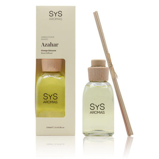 Ambientador Mikado SYS Aromas 250 ml | Azahar Origins | Aroma Floral Mediterráneo | Relajante_0