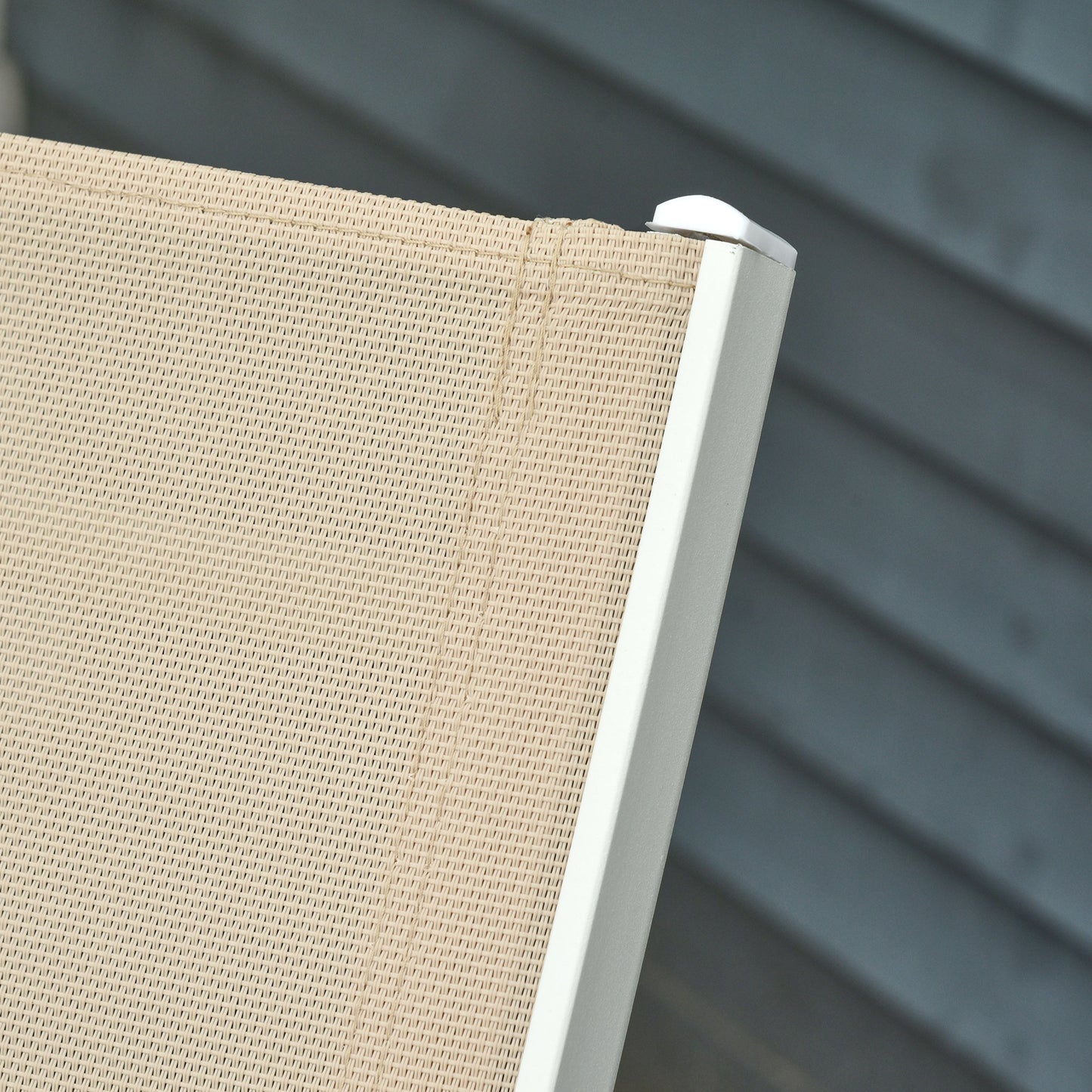 Outsunny Tumbona Con Respaldo Reclinable En 5 Posiciones 169x65x102cm Máx. 120kg_3