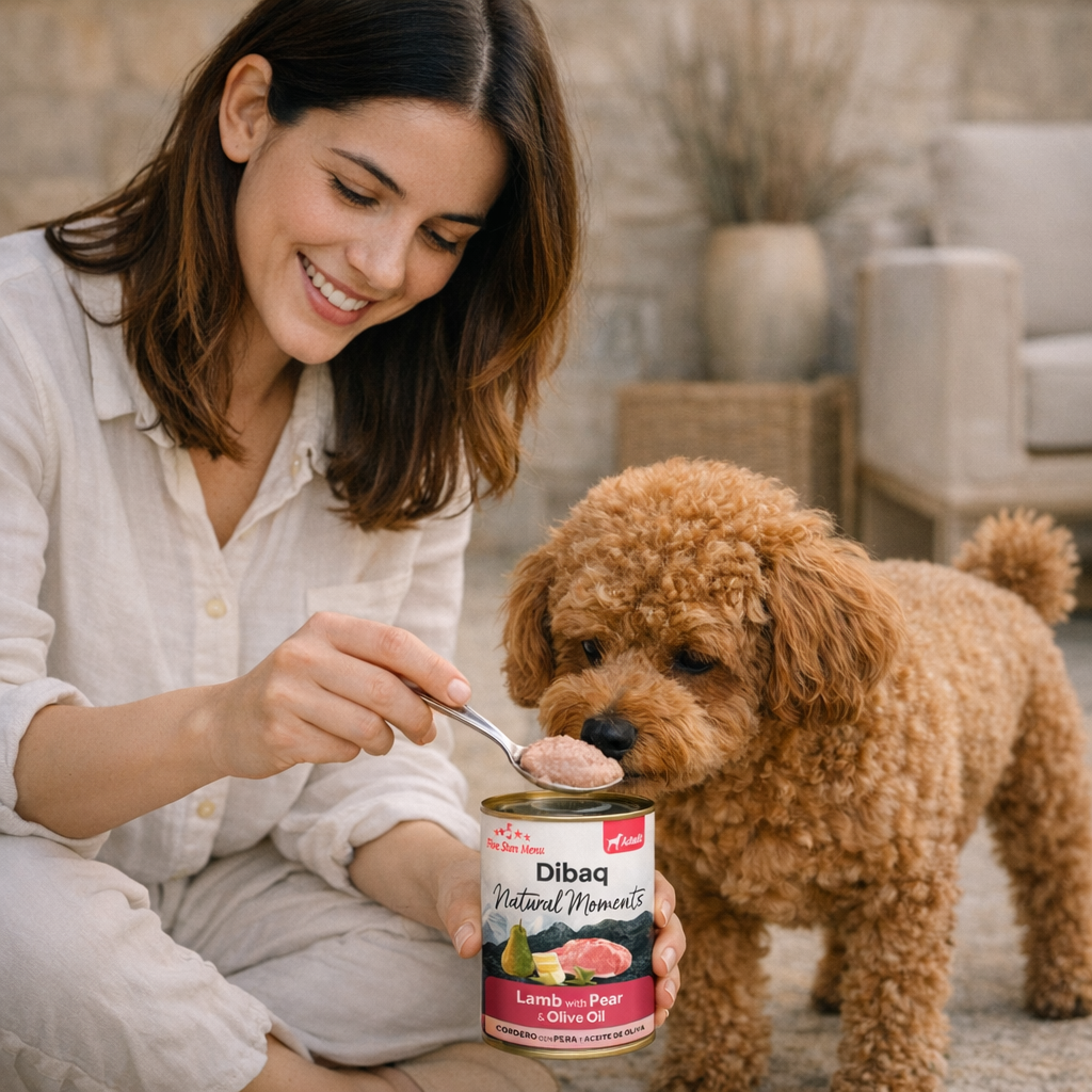 Dibaq Natural Moments Adulto Cordero Con Pera, 12 Latas X 380gr_4