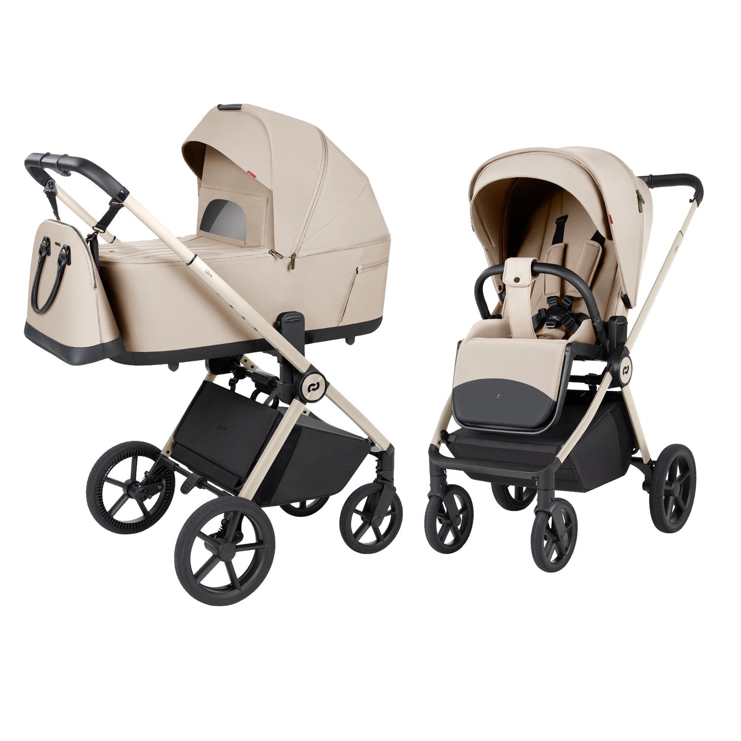 Carrello Carrito De Bebé Ultra F 2 En 1 Polar Beige_0