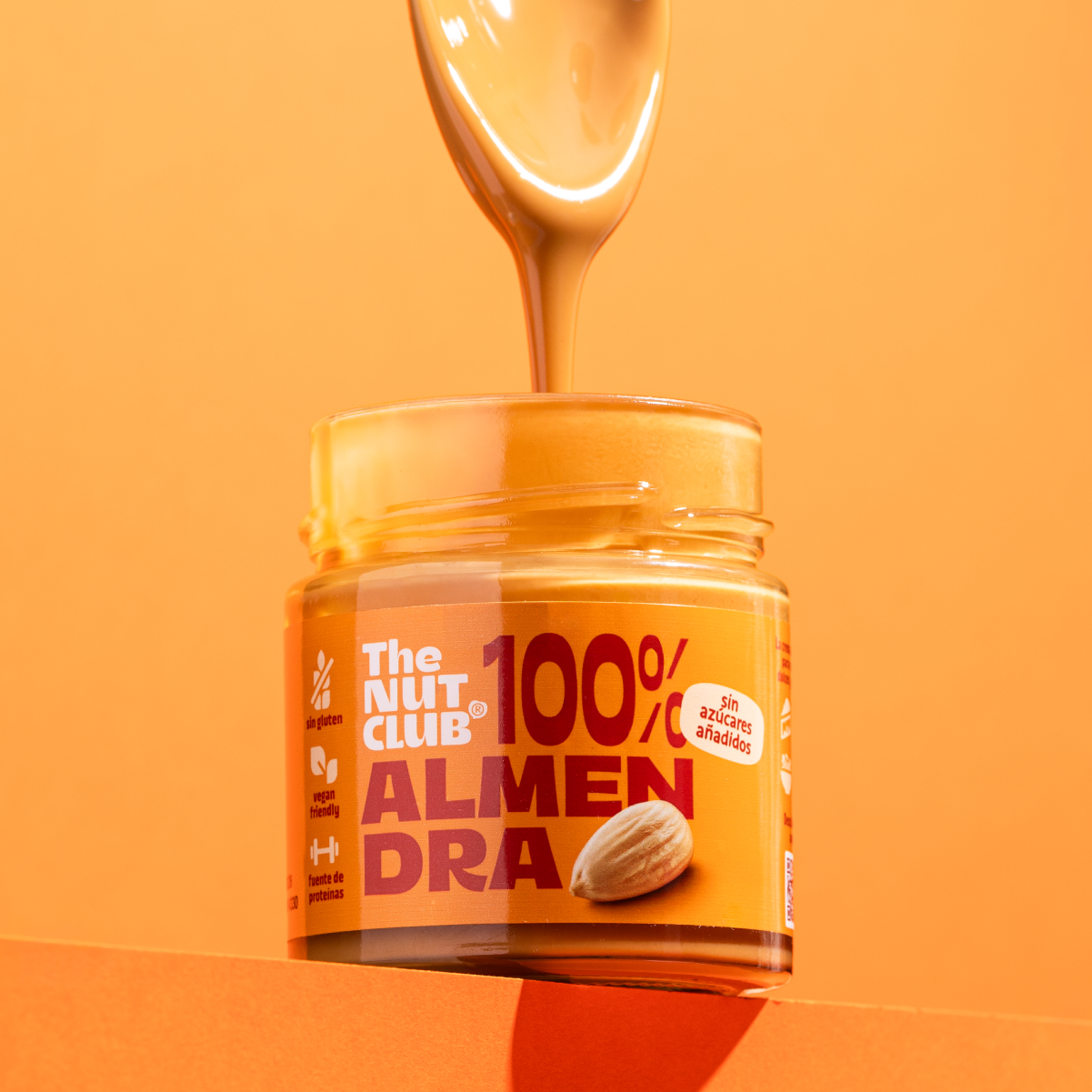 Pack crema 100% almendra nacional 6 uds The Nut Club 1080g_3