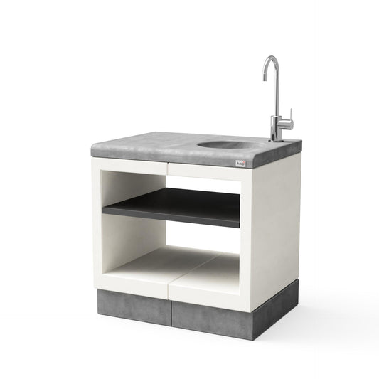 Módulo de bancada Kitaway com lava-loiça