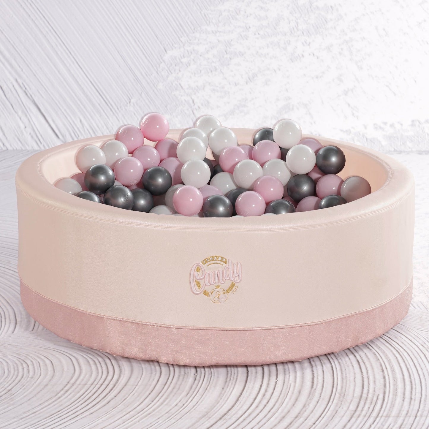 Piscina De Bolas Polipiel Candy Rosa_0