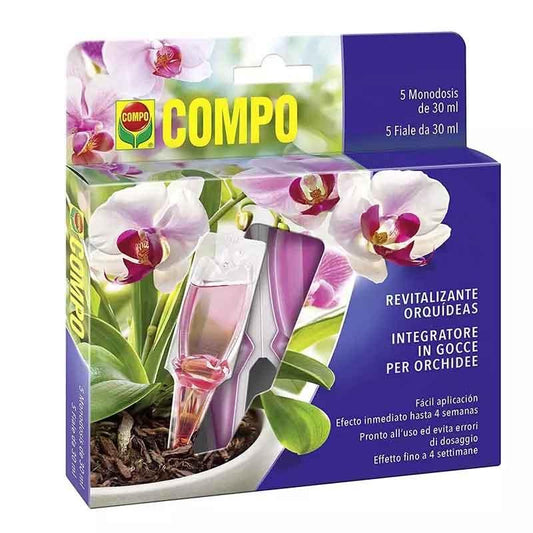 Compo Revitalizante orquídeas dose única 5 x 30 ml
