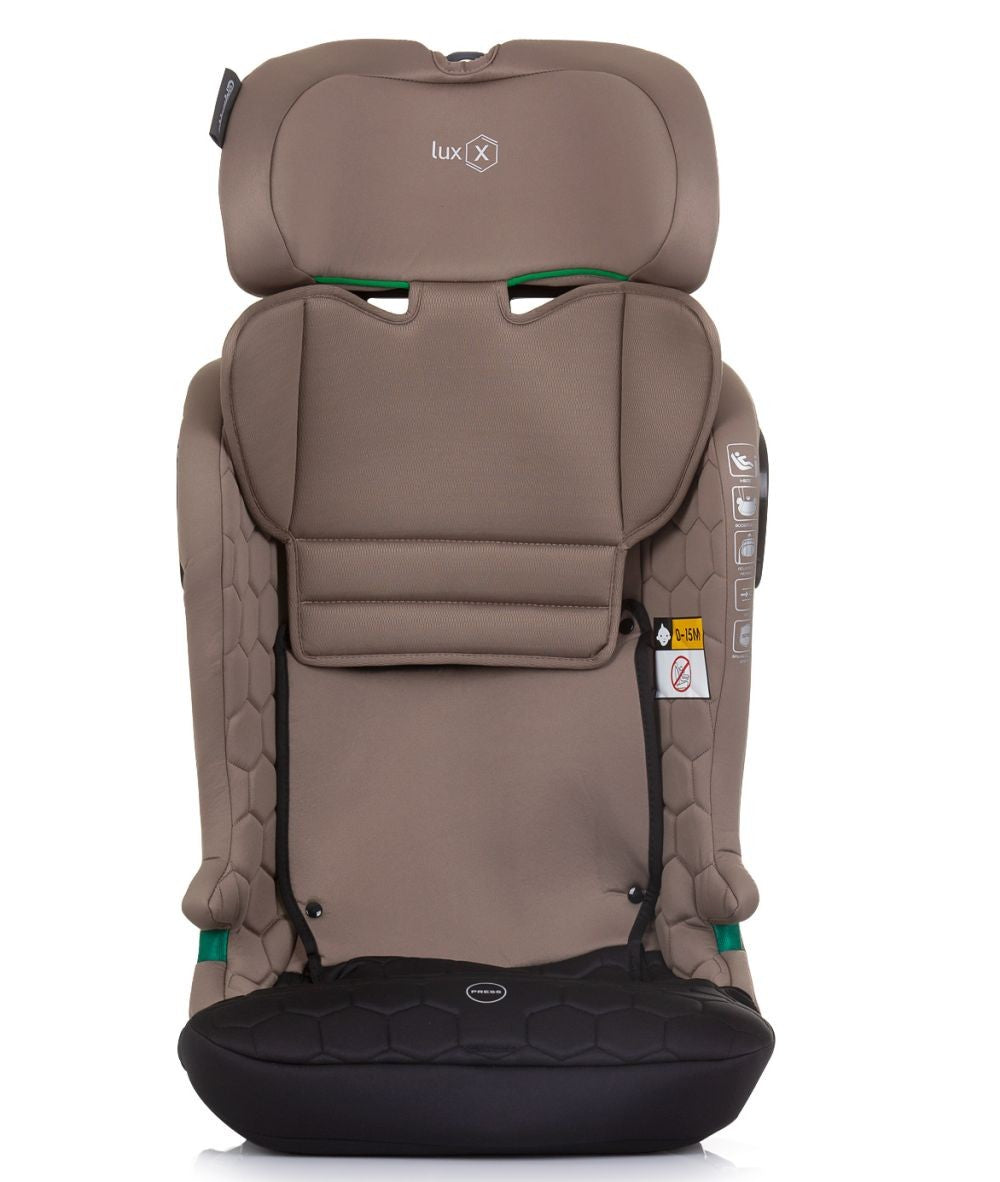 Silla De Coche Lux X I-size 76-150 Cm Macadamia_3