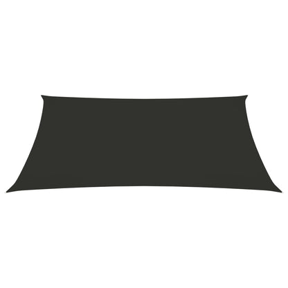 Vidaxl Toldo De Vela Trapezoidal Tela Oxford Gris Antracita 3/4x3 M_1