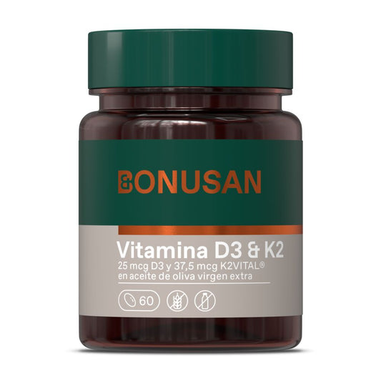 Vitamina D3 & K2 Bonusan