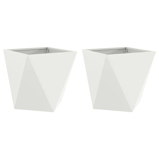 Jardinera 2 Pcs 50 X 50 X 50 Cm Acero_0