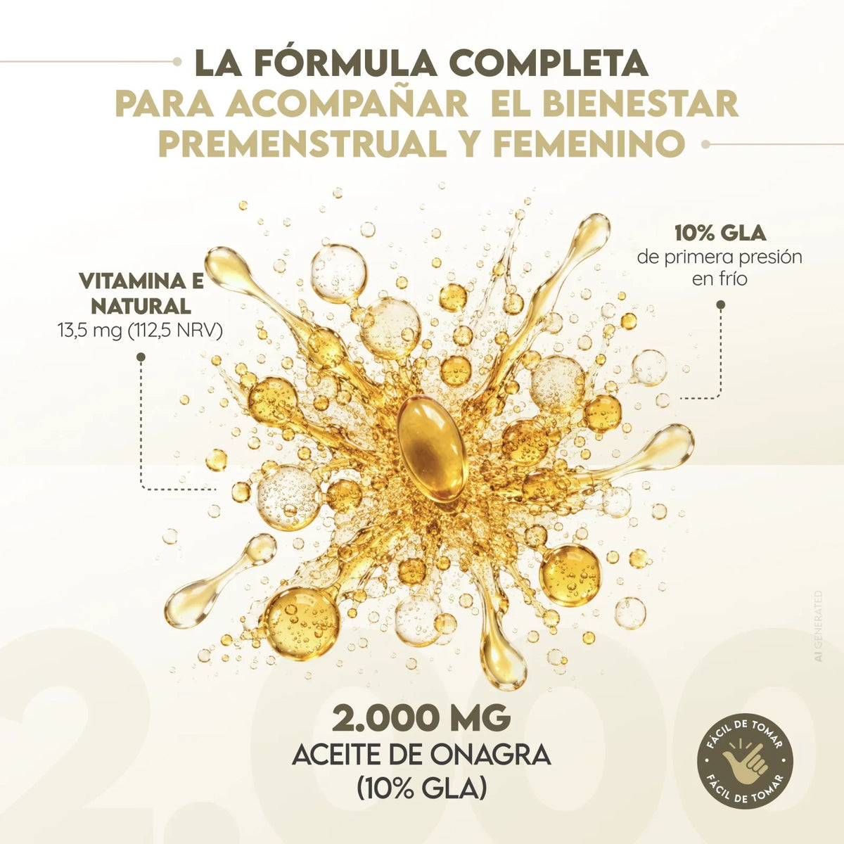 Aceite de Onagra + Vit. E 50 días Hormonas N2 Natural Nutrition 200 perlas
