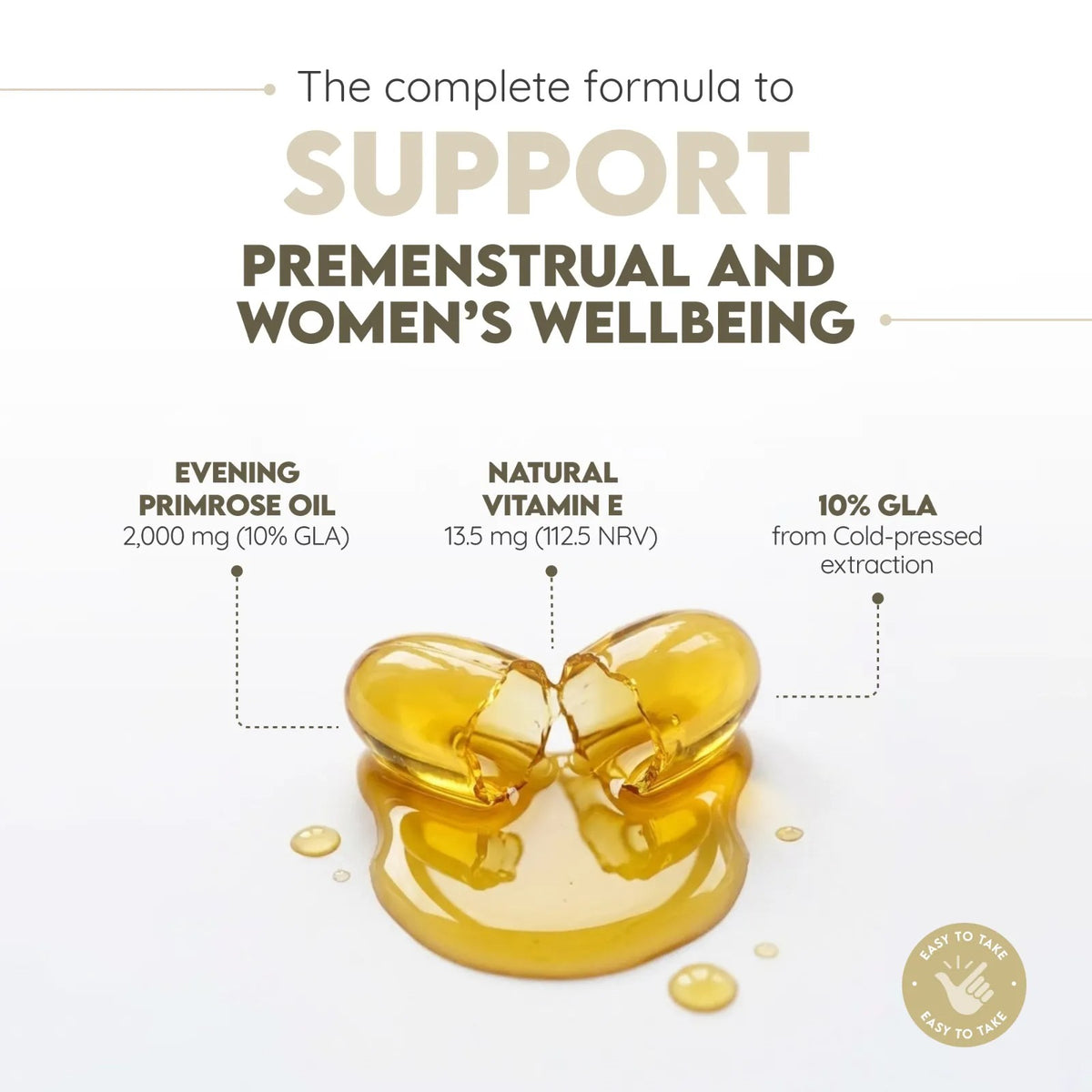 Aceite de Onagra + Vit. E 50 días Hormonas N2 Natural Nutrition 200 perlas