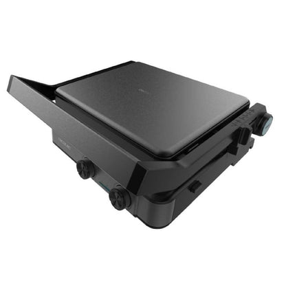 Cecotec Parrilla Eléctrica Con Grill Rock’ngrill 2200 Dual. 2200w, Apertura 180º, Dual Temp, Rockstone Antiadherente_3