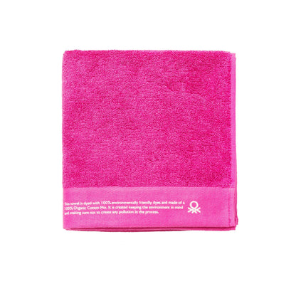 Toalla 70x140cm Algodón Orgánico 450gsm Fucsia Be_0