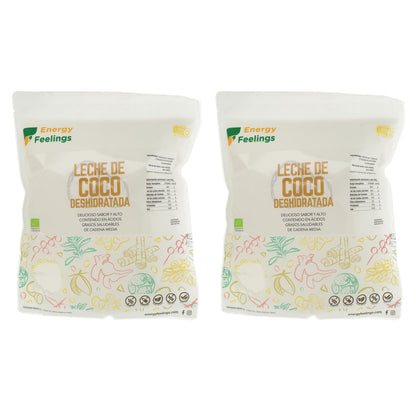 Embalagem 2x Leite desidratado COCO ECO: Doypack 1kg