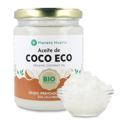 Pack 5x Óleo de coco ECO Planeta Huerto 430 ml