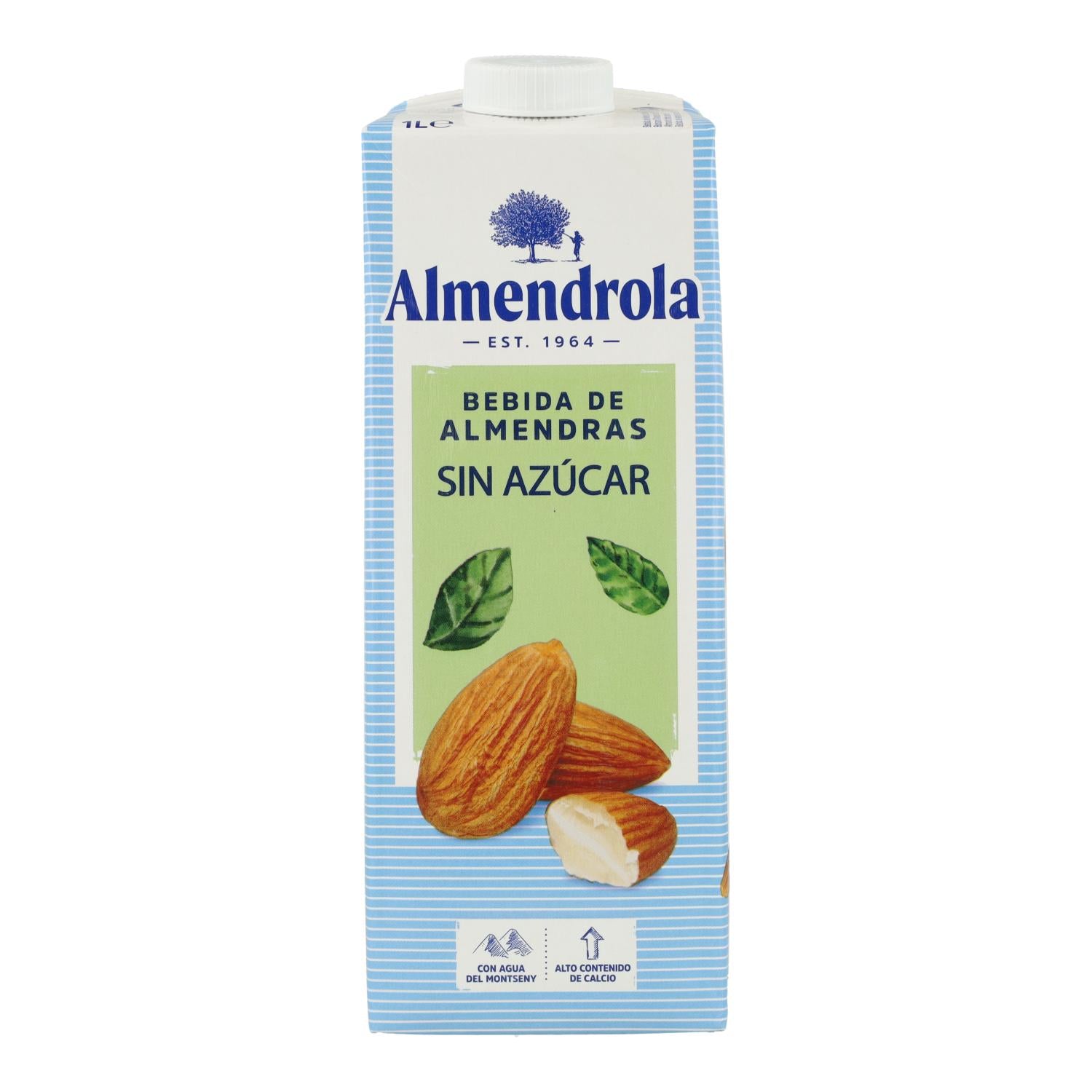 Pack de 6 Bebidas de Amêndoa Sem Açúcares Almendrola 1 L