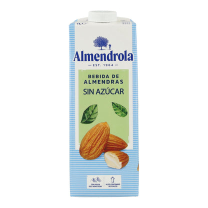 Pack de 6 Bebidas de Amêndoa Sem Açúcares Almendrola 1 L