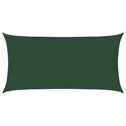 Vidaxl Toldo De Vela Verde Oscuro Hdpe 160 G/m² 4x7 M_0