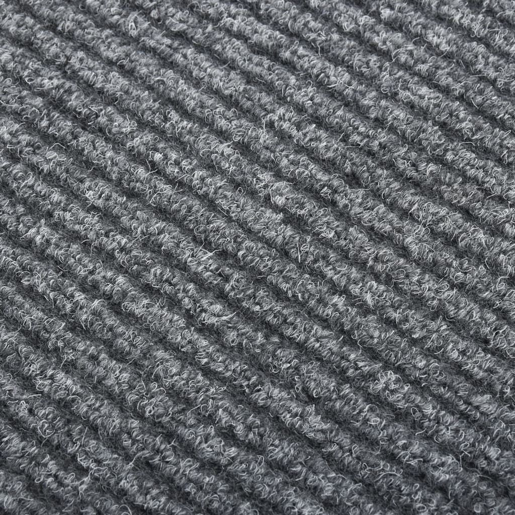 Vidaxl Alfombra De Pasillo Atrapa Suciedad 100x300 Cm Gris_1
