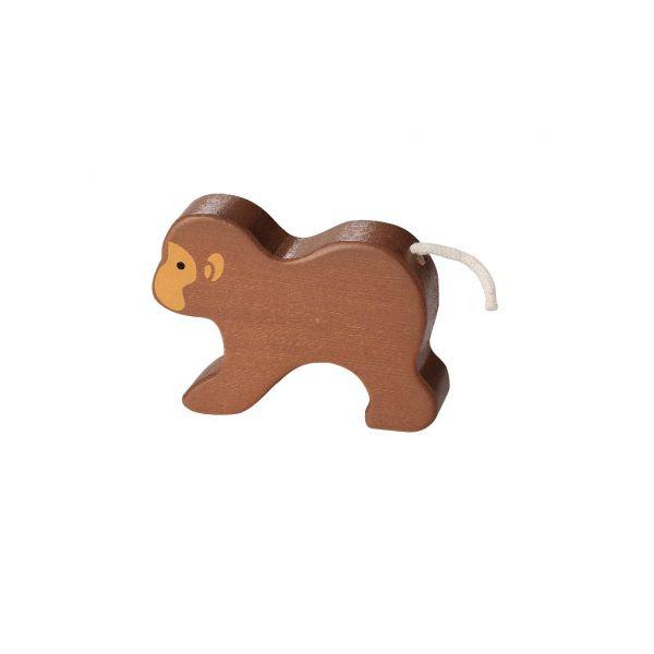 Macaco de bambu de brinquedo ecológico, Everearth