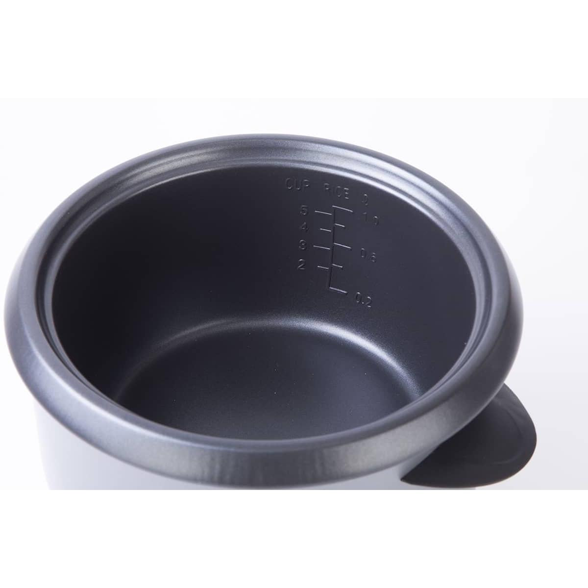 Panela elétrica de arroz branca Jata 1 L
