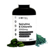 Espirulina e Chlorella 3000 mg 240 comprimidos vegan
