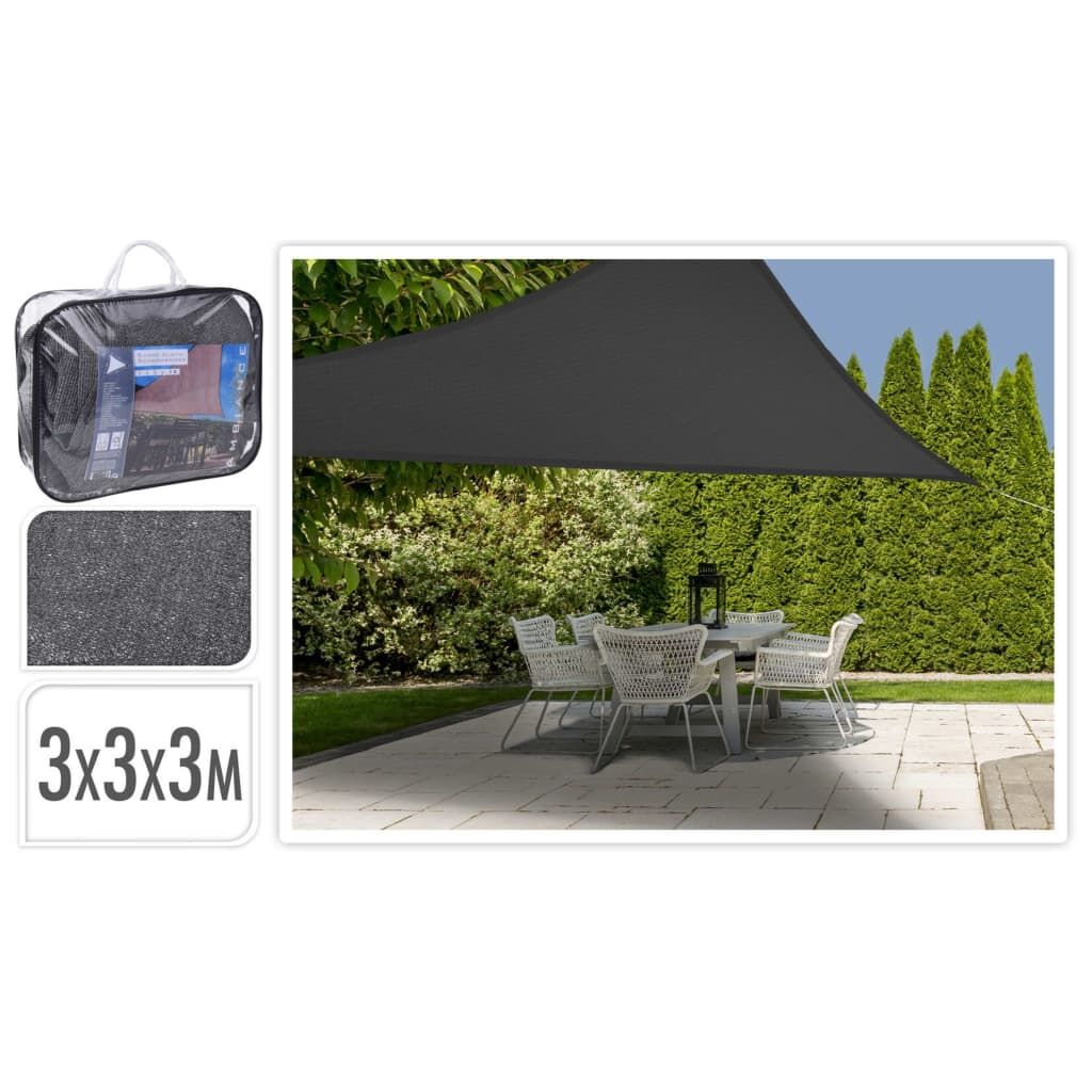 Progarden Toldo De Tela Triangular Gris Oscuro 3x3x3 M_1