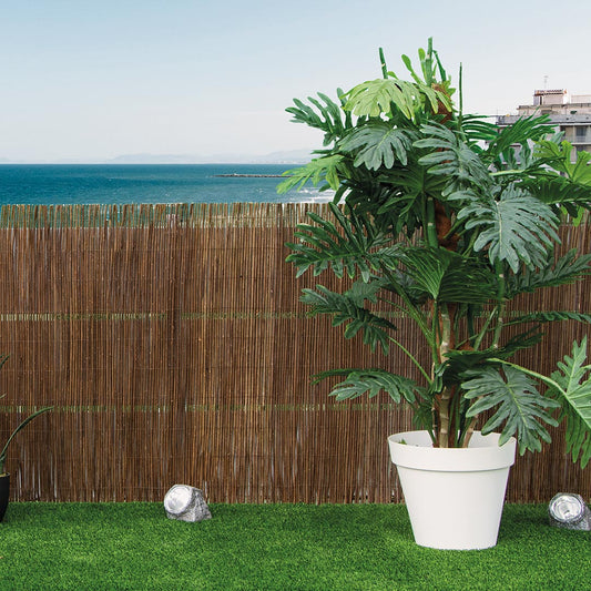 Varillas De Mimbre Natural Con Alambre Plastificado - Resistencia Y Estilo 2x3 M / Multicolor_0