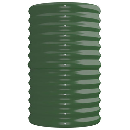 Jardinera Arriate Acero Galvanizado Verde 224x40x68 Cm_3