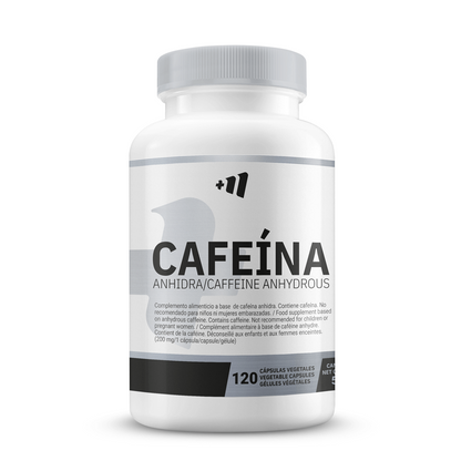 Cafeína Anhidra 200mg - 120 Cápsulas Vegetales - Aporta Energía - Masmusculo_0