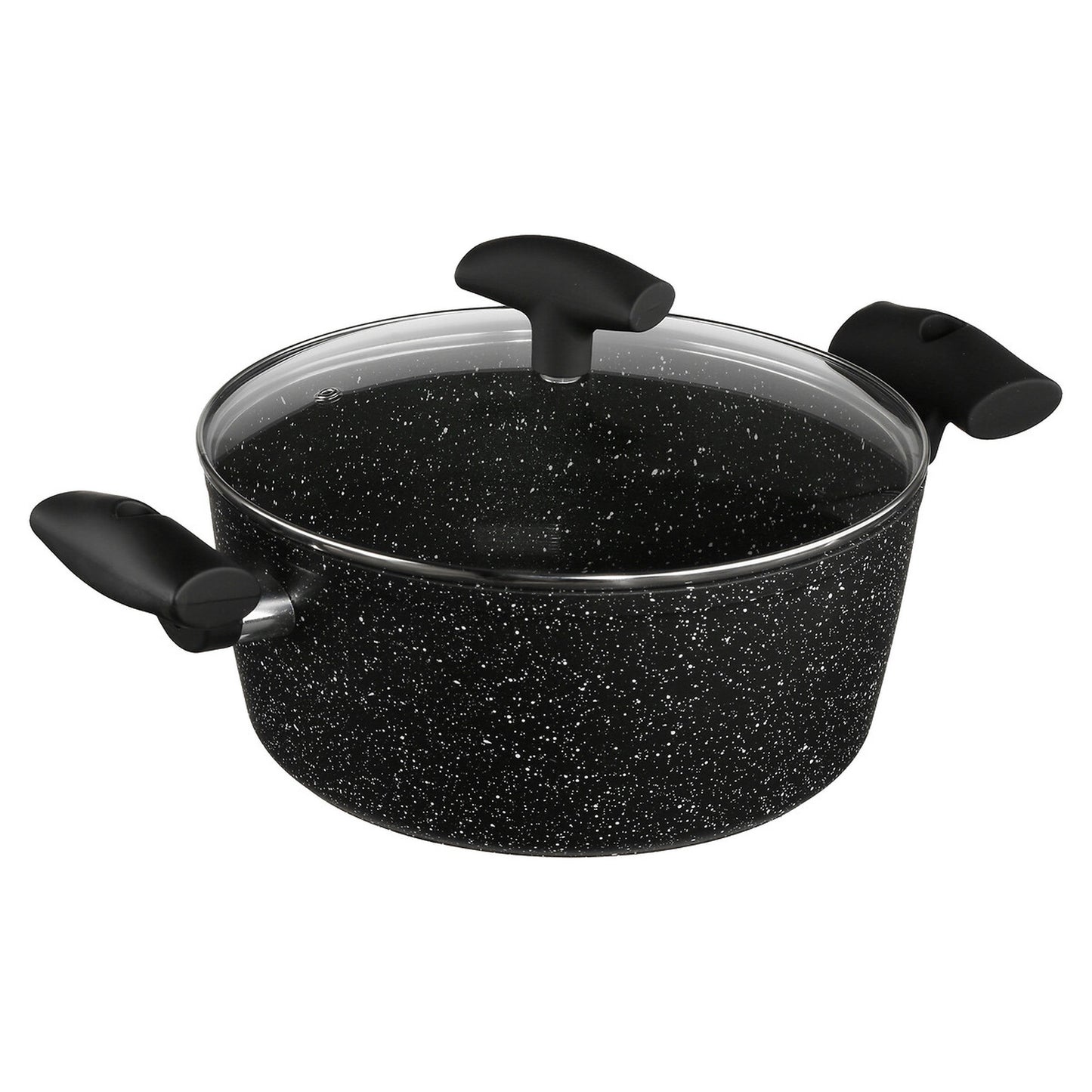 Batería De Cocina En Aluminio De Color Negro_3