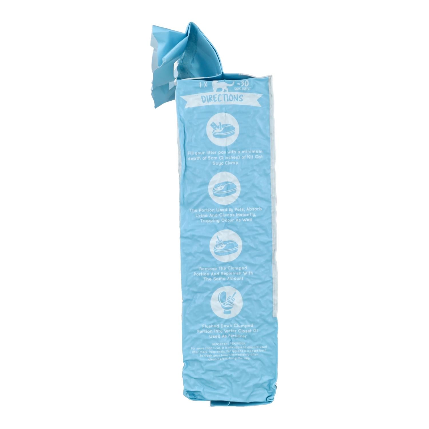 Kit Cat SoyaClump Pack Ahorro 12 - Kitten 7 L Arena Vegetal para gatos