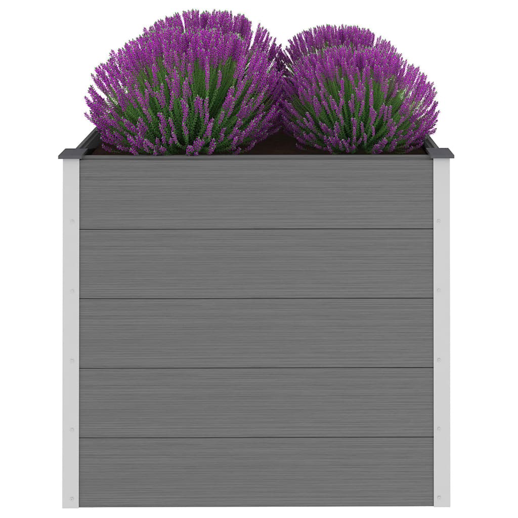 Arriate De Wpc Gris 100x100x91 Cm_2