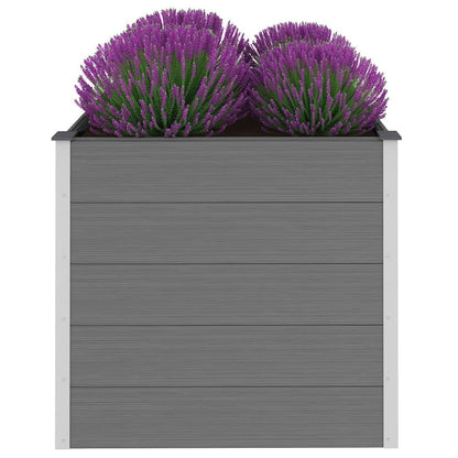 Arriate De Wpc Gris 100x100x91 Cm_2