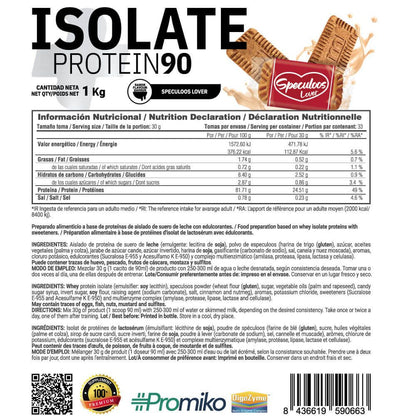 Isolate 90 Cfm - 1kg - Galletas Speculoos - Aumenta La Masa Muscular - Masmusculo_5