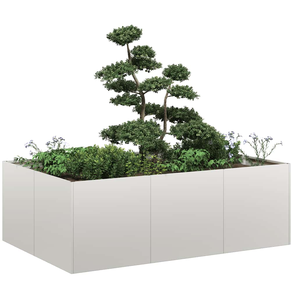 Jardinera 120x80x40 Cm Acero Inoxidable_1