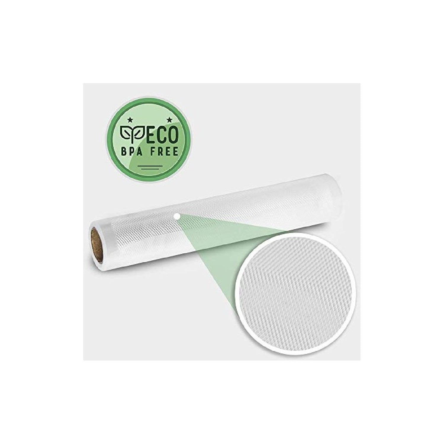 Cecotec 04072 Rollos Gofrados Set De 2 Rollos Grandes 28 X 600 Cm Superficie Gofrada Bpa Free_3